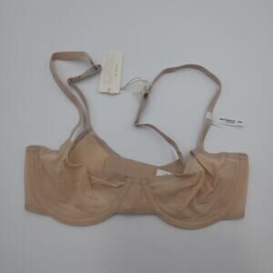 Aerie SMOOTHEZ Unlined Balconette Bra in Sand Size 32C